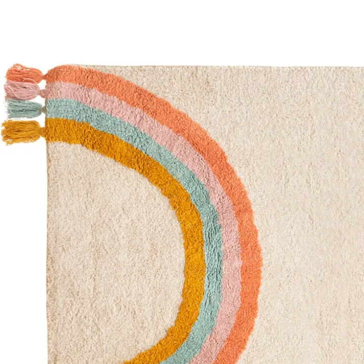 Tapis enfant arc en ciel