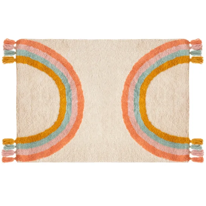 Tapis enfant arc en ciel