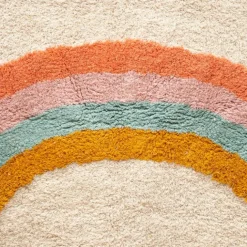 Tapis enfant arc en ciel
