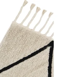 Tapis lavable bereber beige