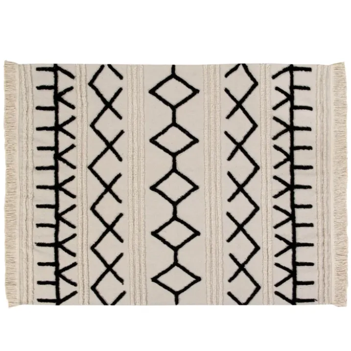 Tapis lavable bereber toile