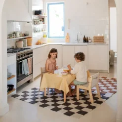 Tapis lavable carrelage de cuisine