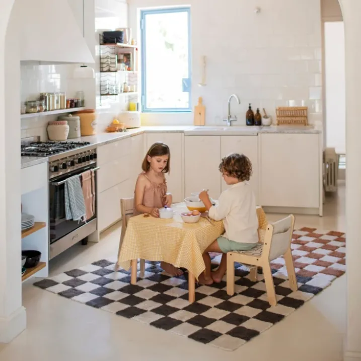 Tapis lavable carrelage de cuisine
