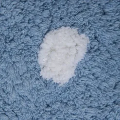 Tapis lavable en forme de biscuit