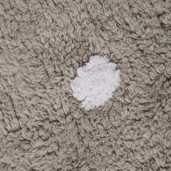 Tapis lavable en forme de biscuit