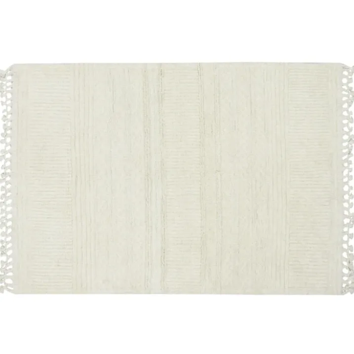 Tapis lavable en laine ari mouton