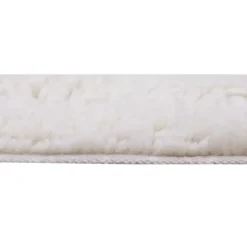 Tapis lavable en laine dunes - mouton blanc