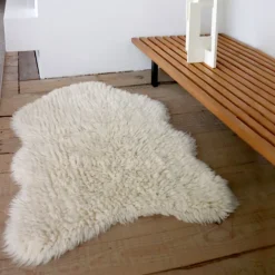 Tapis lavable en laine woolly