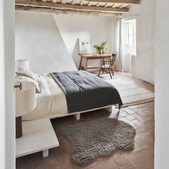 Tapis lavable en laine woolly