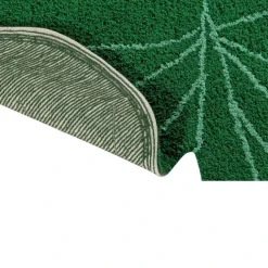 Tapis lavable feuille de monstera