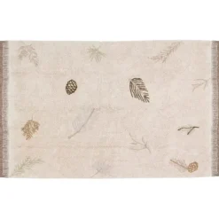 Tapis lavable forêt de pin