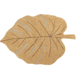 Tapis lavable monstera
