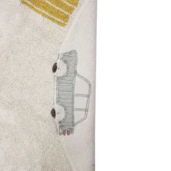 Tapis lavable roues