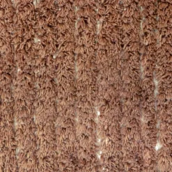 Tapis lavable réversible caramel double