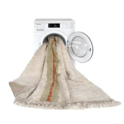 Tapis lavable réversible sauge duo