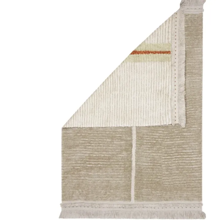Tapis lavable réversible sauge duo