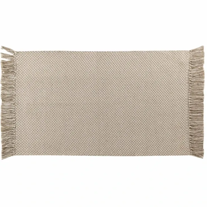 Tapis rectangle "effet naturel"