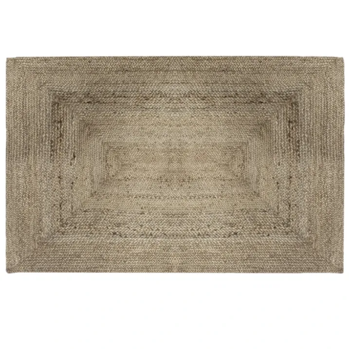 Tapis rectangulaire en jute