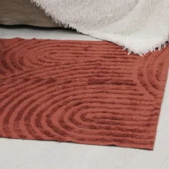 Tapis relief circle courbe