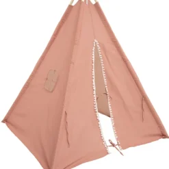 Tipi à pompons ronds