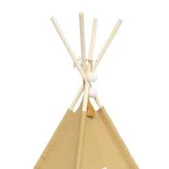 Tipi à pompons ronds