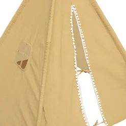 Tipi à pompons ronds