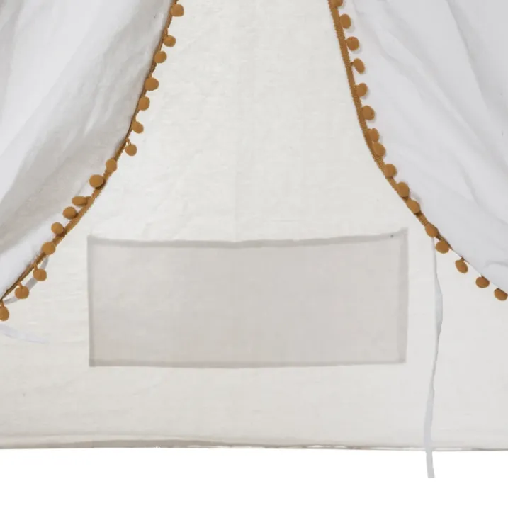 Tipi à pompons ronds