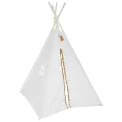 Tipi à pompons ronds