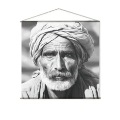 Toile murale VIEIL HOMME