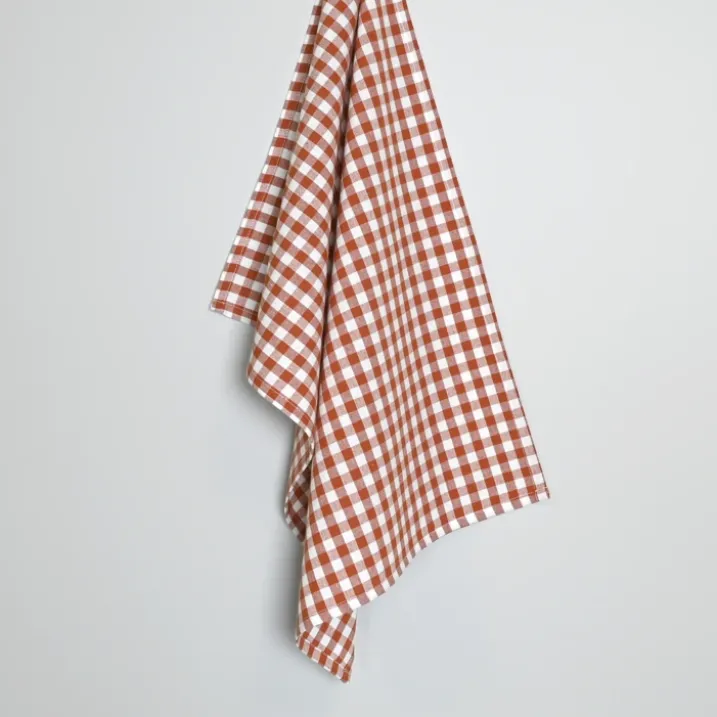 Torchon de cuisine en coton motif vichy