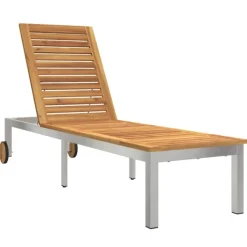 Transat de jardin en bois