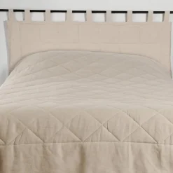 Tête de lit à pattes en 100% lin