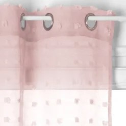 Voilage enfant petits pompons