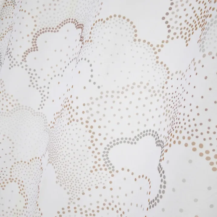 Voilage à œillets motif nuage pour chambre d’enfant