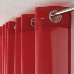 Voilage à œillets uni