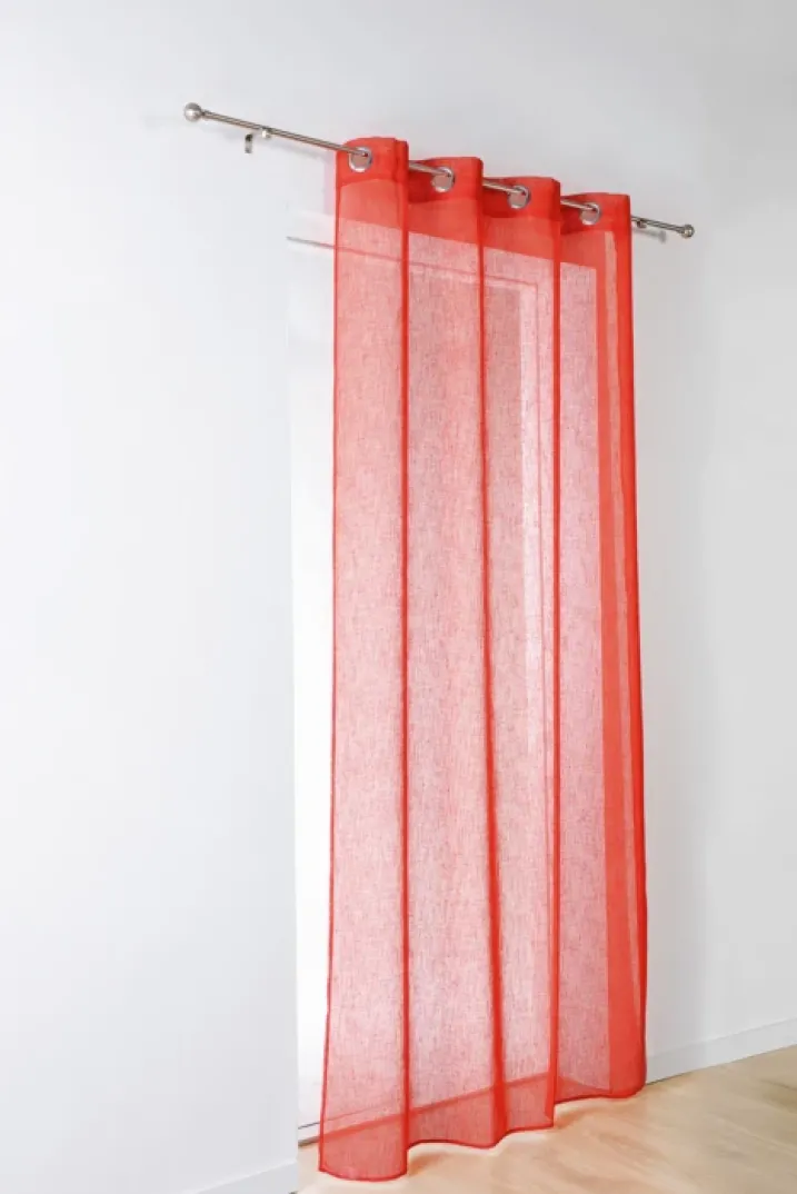 Voilage léger à l'aspect lin