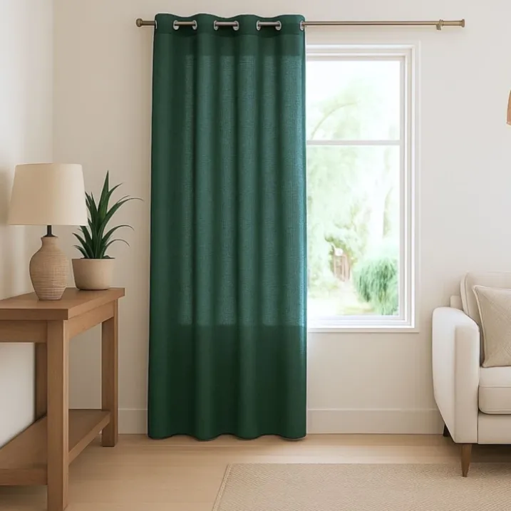 Voilage léger à l'aspect lin