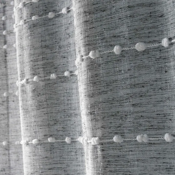 Voilage Motif "Perles"