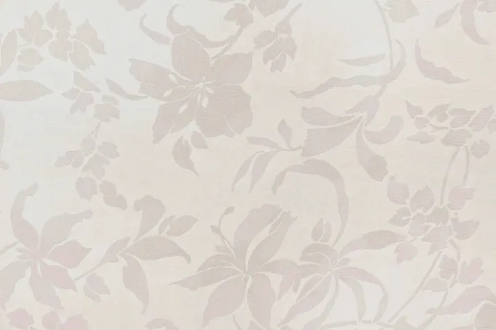 Voilage à Motifs Frappés "Fleuri"