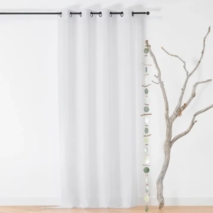 Voilage à Oeillets en Tissu Recyclé
