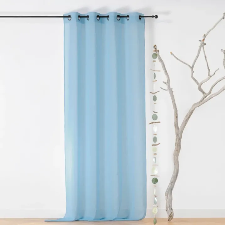 Voilage à Oeillets en Tissu Recyclé