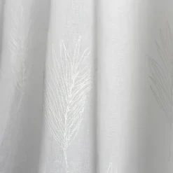 Voilage à oeillets feuille de palmier