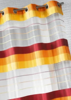 Voilage organza aux rayures horizontales