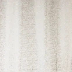 Voilage organza brodé prêt à poser