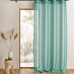 Voilage organza effet résille