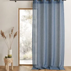 Voilage organza effet résille
