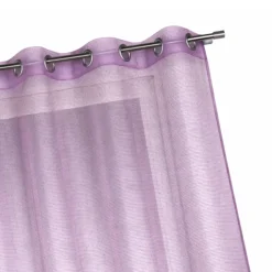 Voilage organza à fines rayures horizontales