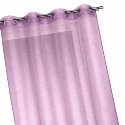Voilage organza à fines rayures horizontales