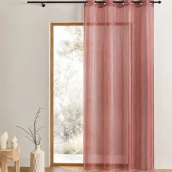 Voilage organza à gouttes métalliques