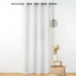 Voilage polycoton toucher doux et souple
